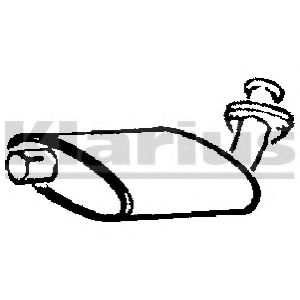 Средний глушитель выхлопных газов KLARIUS JR339Q