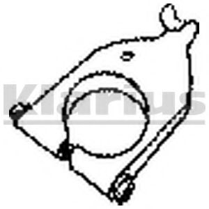 Кронштейн, система выпуска ОГ BOSAL 251403