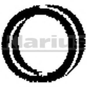 Кронштейн, система выпуска ОГ KLARIUS PGR2