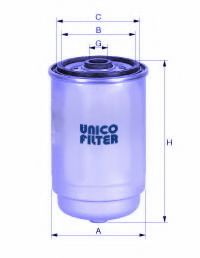 Топливный фильтр UNICO FILTER FI 8159/6