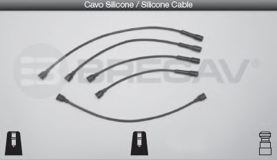 Комплект проводов зажигания BRECAV 06425