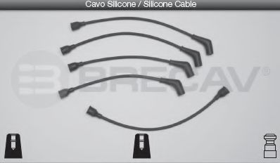 Комплект проводов зажигания BRECAV 16404