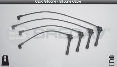 Комплект проводов зажигания BRECAV 26518