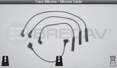 Комплект проводов зажигания BRECAV 27.502
