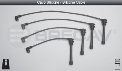 Комплект проводов зажигания BRECAV 29523