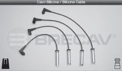 Комплект проводов зажигания BRECAV 36510