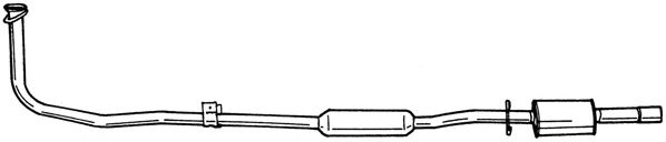 Труба выхлопного газа SIGAM 38100