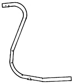 Труба выхлопного газа SIGAM 50530