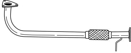 Труба выхлопного газа SIGAM 65124