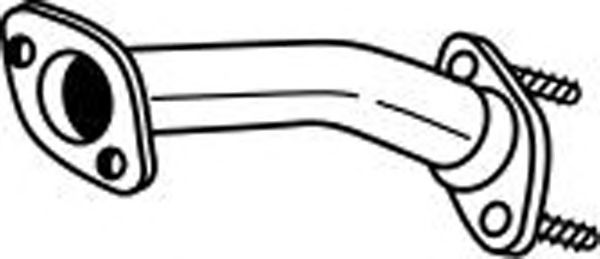 Труба выхлопного газа MTS 20097