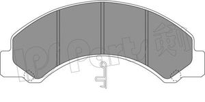 Комплект тормозных колодок, дисковый тормоз IPS Parts IBD-1908