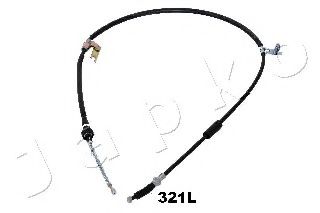 Трос, стояночная тормозная система JAPKO 131321L
