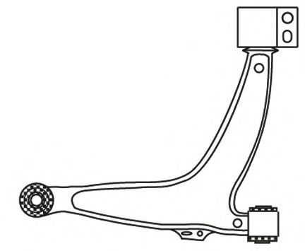 Рычаг независимой подвески колеса, подвеска колеса FRAP 2738