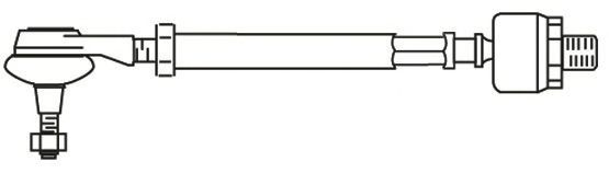 Поперечная рулевая тяга FRAP T254