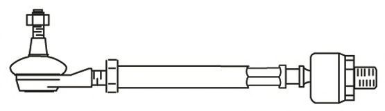 Поперечная рулевая тяга FRAP T/266