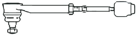 Поперечная рулевая тяга FRAP T271