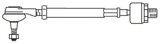 Поперечная рулевая тяга FRAP T/337