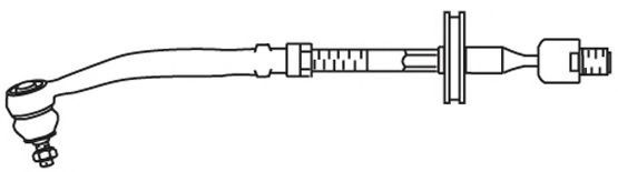 Поперечная рулевая тяга FRAP T/521