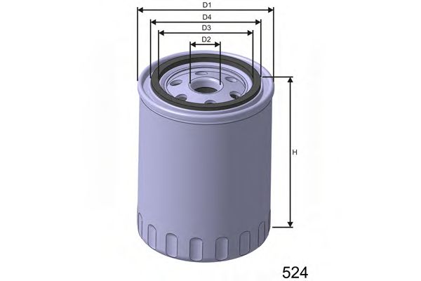 Топливный фильтр MISFAT M395