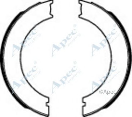 Тормозные колодки APEC braking SHU732