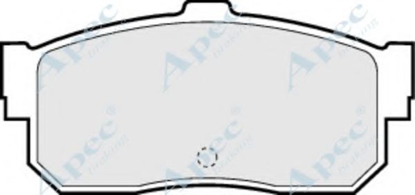 Комплект тормозных колодок, дисковый тормоз APEC braking PAD783
