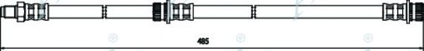 Тормозной шланг APEC braking HOS3597