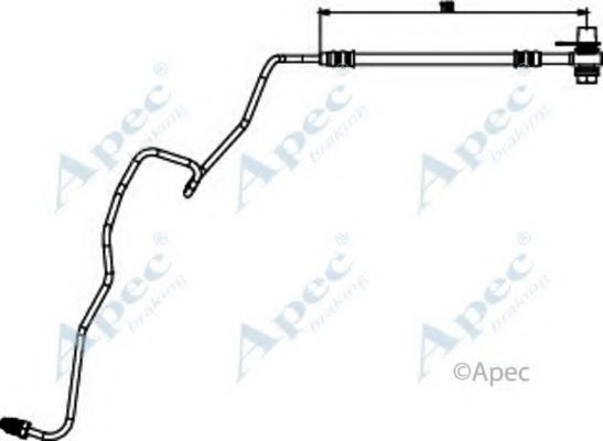 Тормозной шланг APEC braking HOS3874