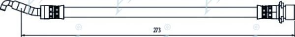 Тормозной шланг APEC braking HOS4071