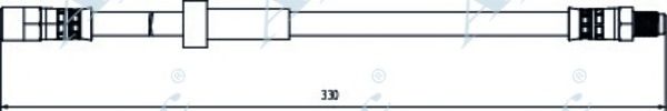 Тормозной шланг APEC braking HOS4113