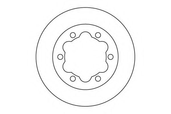 Тормозной диск MOTAQUIP LVBD1044Z