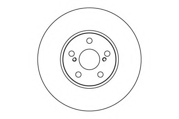 Тормозной диск MOTAQUIP LVBD1127Z