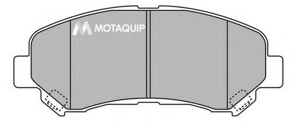 Комплект тормозных колодок, дисковый тормоз MOTAQUIP LVXL1360