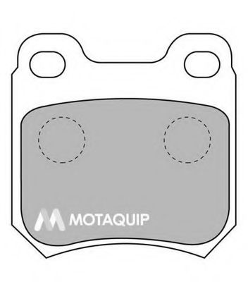 Комплект тормозных колодок, дисковый тормоз MOTAQUIP LVXL502