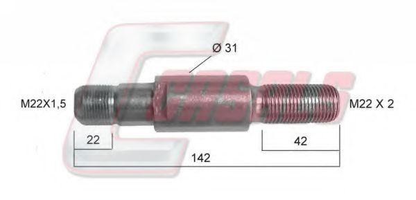 Болт крепления колеса CASALS 21330