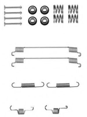 Комплектующие, тормозная колодка HELLA PAGID 8DZ 355 200-901