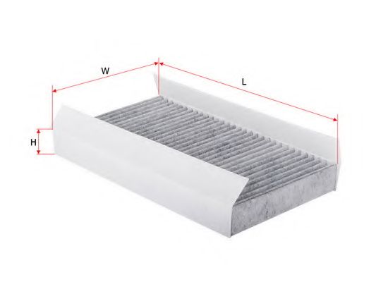 Фильтр, воздух во внутренном пространстве SAKURA  Automotive CAC-37980