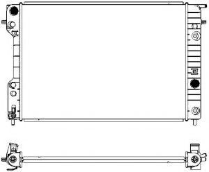 Радиатор, охлаждение двигателя ACDelco 20842