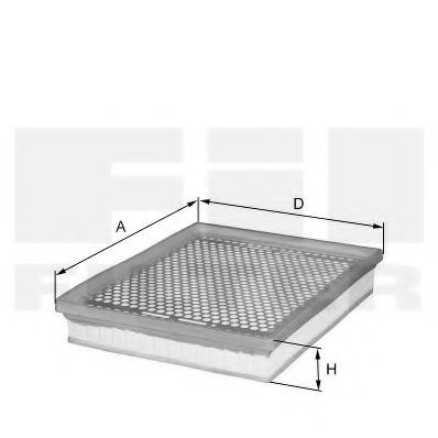 Воздушный фильтр FIL FILTER HP 2296