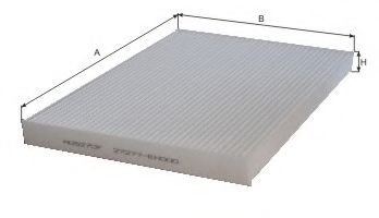 Фильтр, воздух во внутренном пространстве GOODWILL AG 527 CF