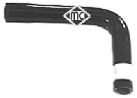 Шланг радиатора Metalcaucho 07962