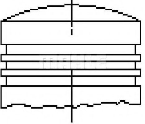 Поршень METAL LEVE P1782