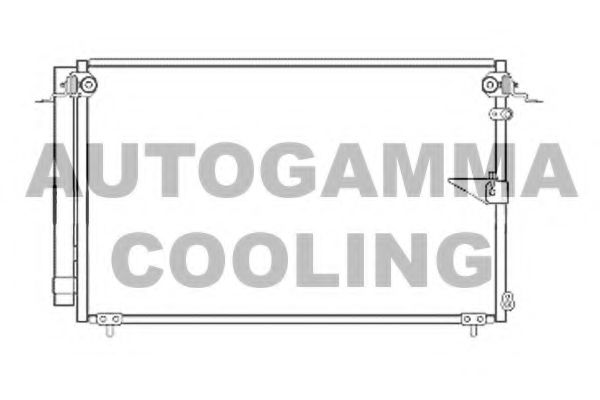 Конденсатор, кондиционер AUTOGAMMA 104015