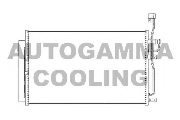 Конденсатор, кондиционер AUTOGAMMA 104449