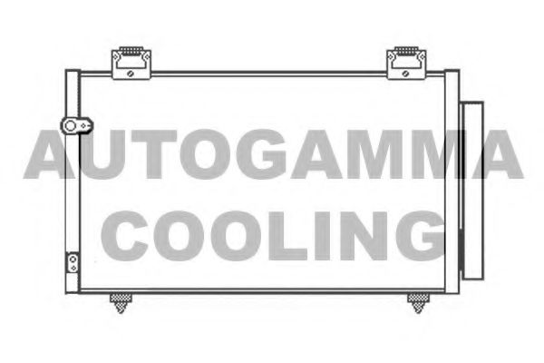Конденсатор, кондиционер AUTOGAMMA 105256