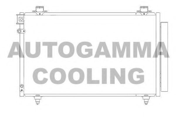 Конденсатор, кондиционер AUTOGAMMA 105356