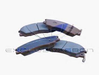 Комплект тормозных колодок, дисковый тормоз MDR MFP-2H06