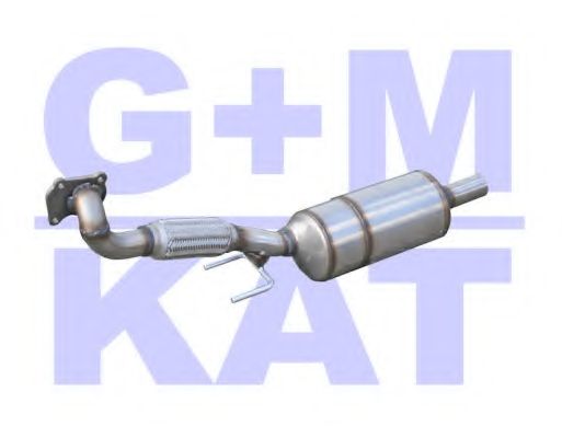 Компл. для дооборудов., катализатор/сажев.фильтр (комбисист. G+M KAT 01.37.004