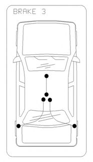 Трос, стояночная тормозная система COFLE 20.160B037