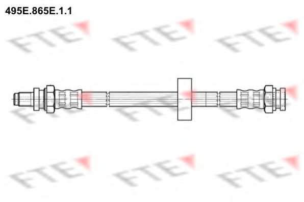 Тормозной шланг FTE 495E.865E.1.1