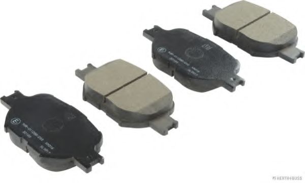 Комплект тормозных колодок, дисковый тормоз HERTH+BUSS JAKOPARTS J3602091